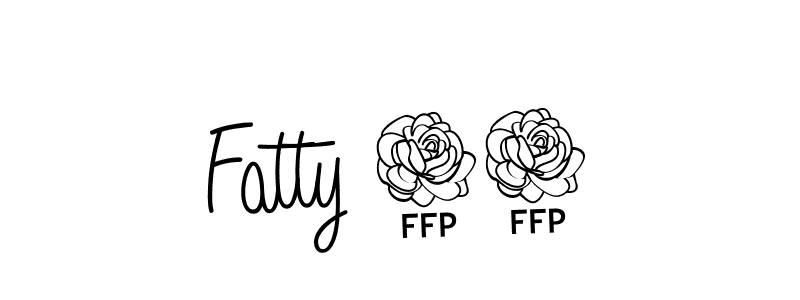 Make a beautiful signature design for name Fatty 26. With this signature (Angelique-Rose-font-FFP) style, you can create a handwritten signature for free. Fatty 26 signature style 5 images and pictures png
